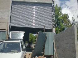Porta de Enrolar Automática Galvanizada Imagem